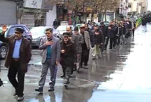 حرکت کاروان های غم فاطمی در سراسر استان مرکزی