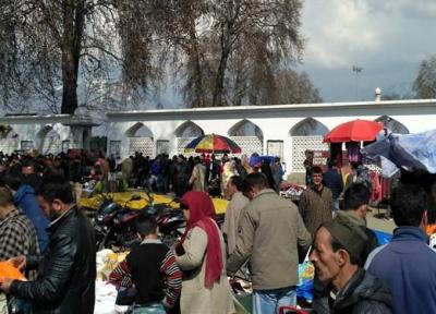 بازار نوروزی در کشمیر