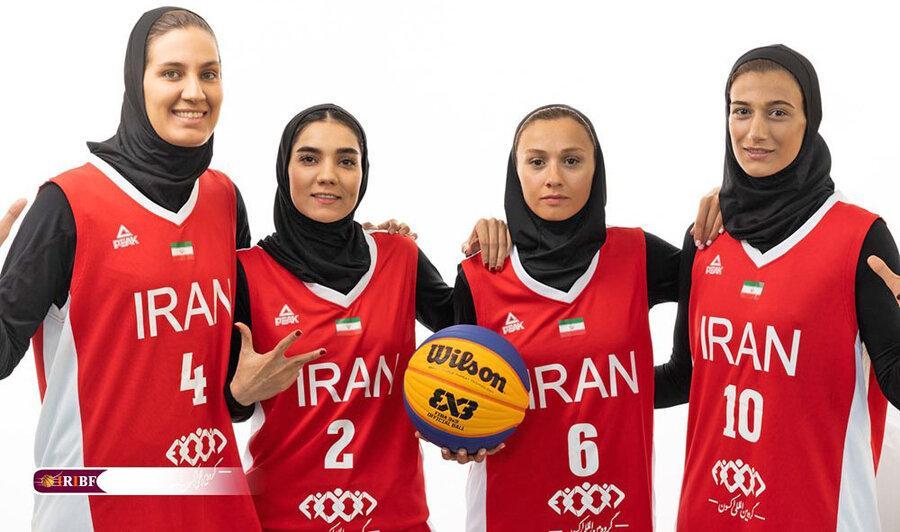 جام جهانی بسکتبال 3 نفره بانوان؛ یک شکست و یک پیروزی برای ایران