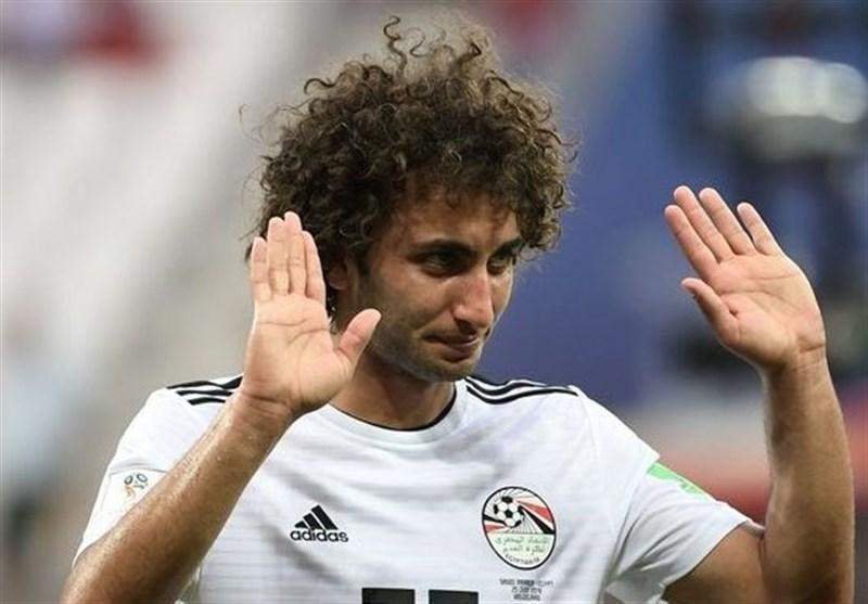 جام ملت های آفریقا، مهاجم تیم ملی مصر از اردوی کشورش اخراج شد