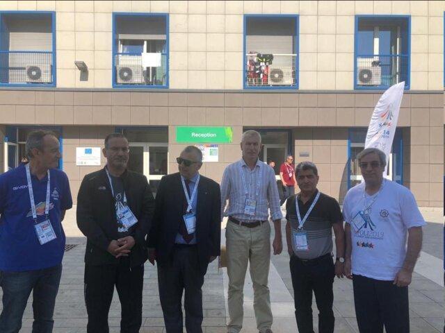یونیورسیاد 2019، دیدار دهخدا با رئیس فدراسیون جهانی ورزش دانشگاهی