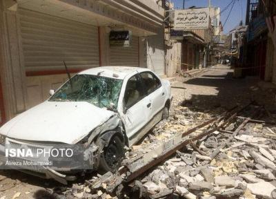 ارسال هوایی اقلام مصرفی به روستاهای زلزله زده مسجدسلیمان