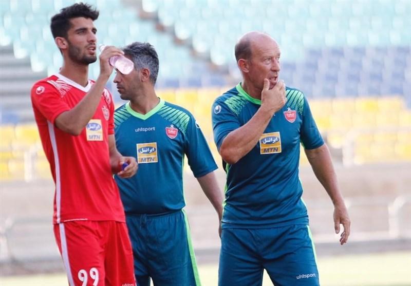 پیروزی دوستانه پرسپولیس در اولین تجربه کالدرون، ماهینی پیروزی محبت آمیز پرسپولیس در اولین تجربه کالدرون، ماهینی مصدوم شد