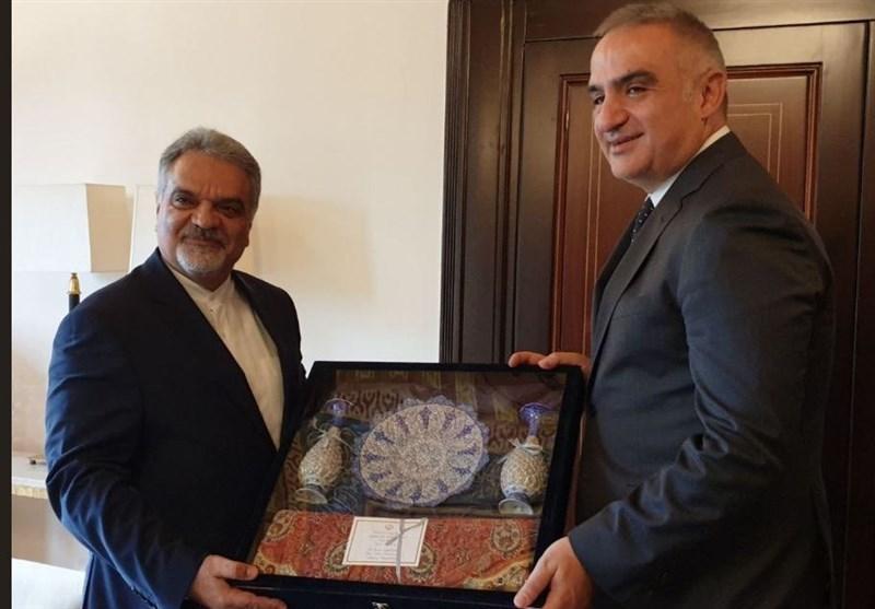 دیدار سفیر ایران با وزیر فرهنگ ترکیه