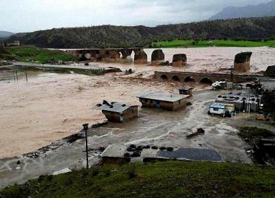 میزان خسارت ناشی از سیل اخیر تعیین شد، ساخت 845 متر پل در استان های سیل زده