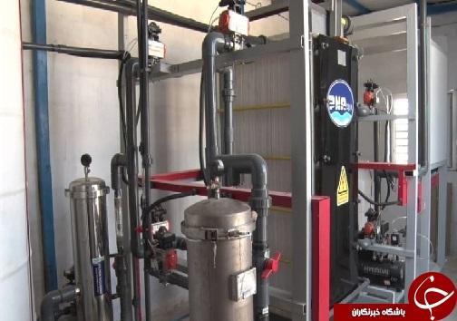 روستای شهید بهشتی پایلوت راه اندازی اولین سامانه الکترودیالیز کشور، روستاییان آب شیرین می نوشند