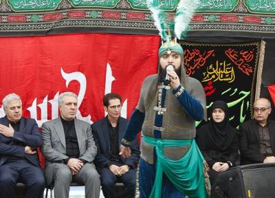 حضور مونسان در مراسم سنتی عزاداری در بافت تاریخی تهران