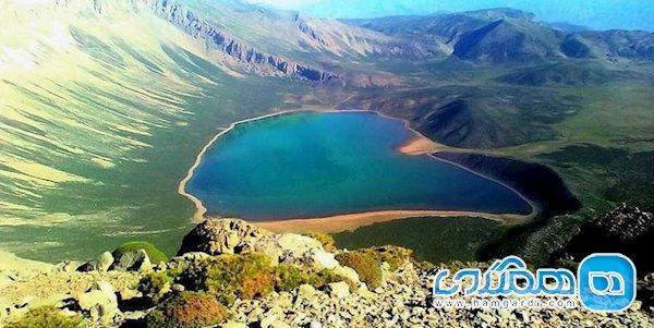 دریاچه تمی، زیبایی بر فراز کوه تصاویر دریاچه تمی، زیبایی بر فراز کوه