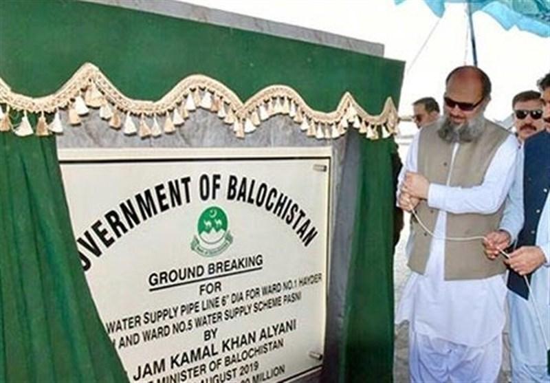 افتتاح چند پروژه عمرانی در سفر سروزیر بلوچستان پاکستان به گوادر