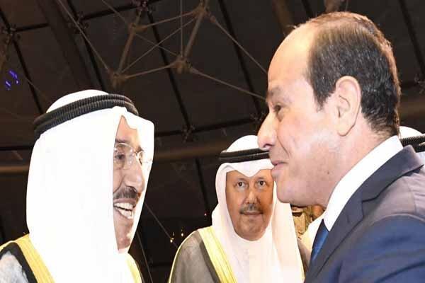 آنچه السیسی در دیدار با امیر کویت گفت