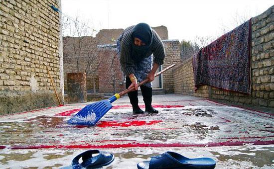 بهترین روش های شستشو و ترمیم فرش