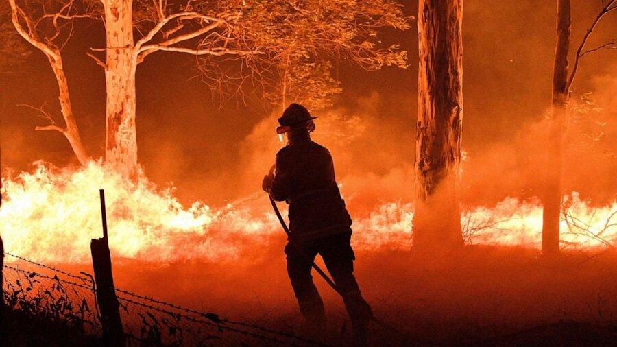 آتش نشان نوجوان داوطلب در میان متهمان به آتش افروزی در استرالیا