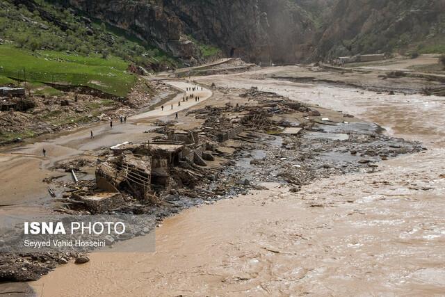 8 میلیارد تومان، برآورد اولیه خسارت سیل به محورهای مواصلاتی شمال استان کرمان