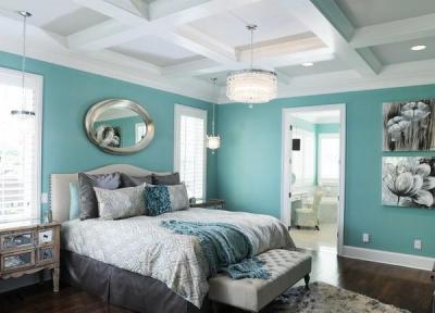 انتخاب بهترین رنگ اتاق خواب