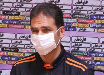 صادقی: مقابل شهر خودرو باید تمرکز کامل داشته باشیم، امیدوارم در مشهد نتیجه مطلوبی بگیریم