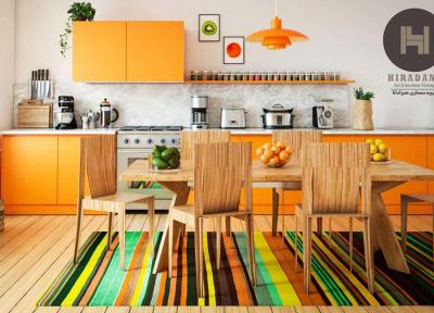 راهنمای انتخاب رنگ کابینت آشپزخانه