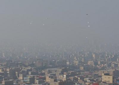 آلودگی هوای 8 شهر کشور