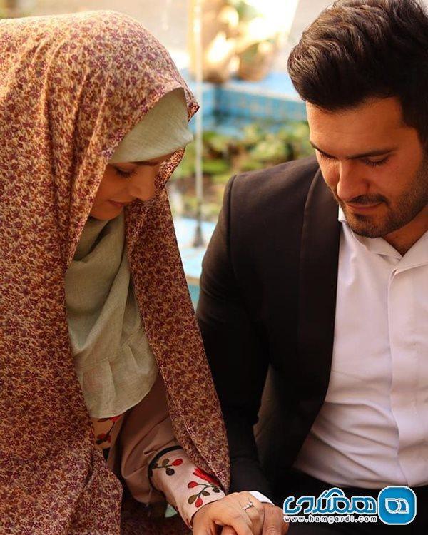پست عشقولانه خانم مجری به مناسبت سالگرد ازدواجش