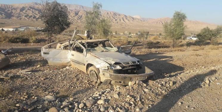 واژگونی زانتیا در محور گرمسار- آرادان با 5 مصدوم واژگونی زانتیا در محور گرمسار- آرادان با 5 مصدوم
