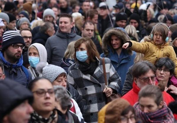 تظاهرات هزاران نفری در بروکسل ضد واکسیناسیون اجباری