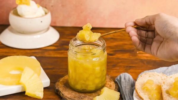 طرز تهیه کمپوت آناناس خانگی و وانیلی طرز تهیه کمپوت آناناس خانگی و وانیلی