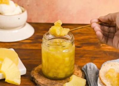 طرز تهیه کمپوت آناناس خانگی و وانیلی